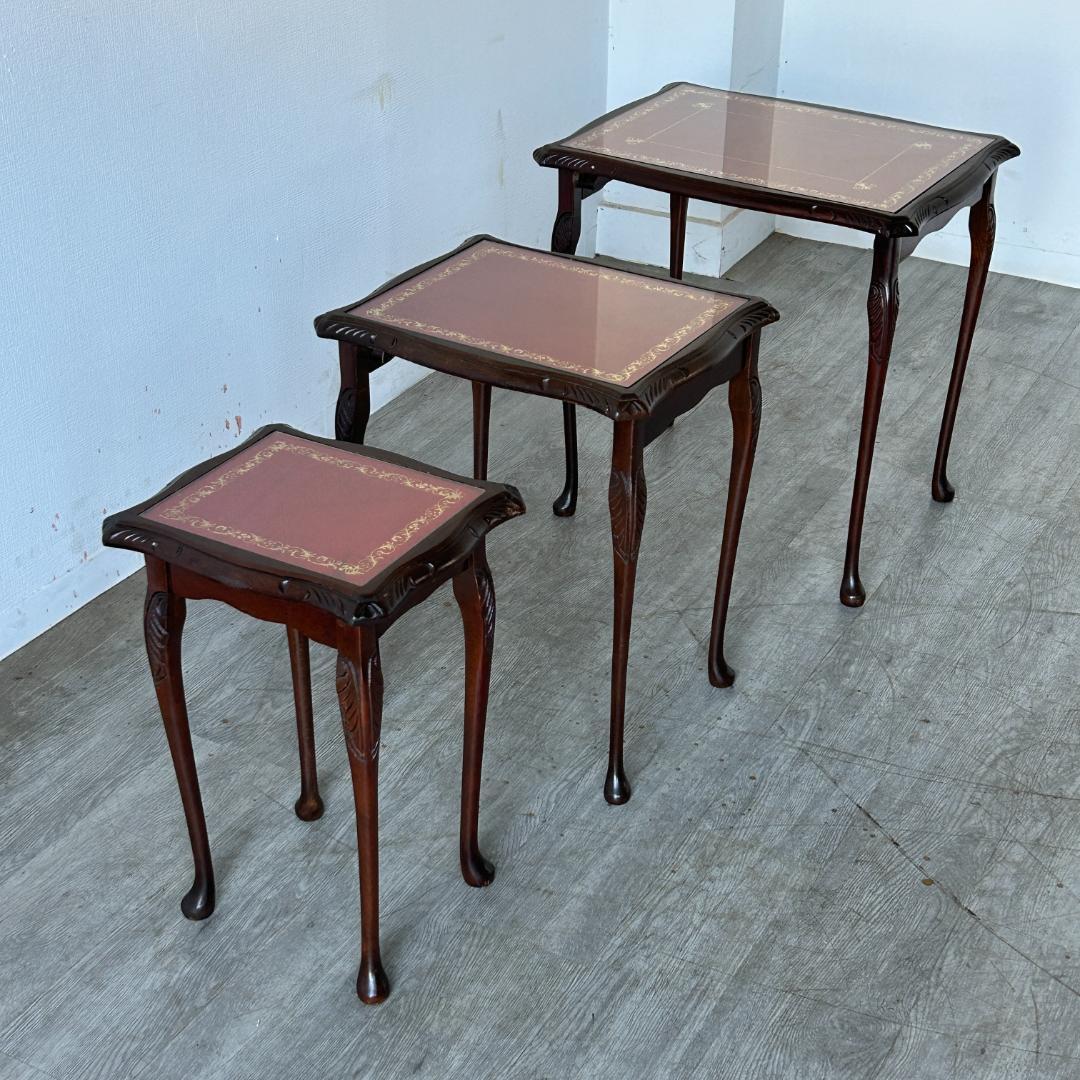 イギリス アンティーク家具 ネストテーブル 1950年頃 868A