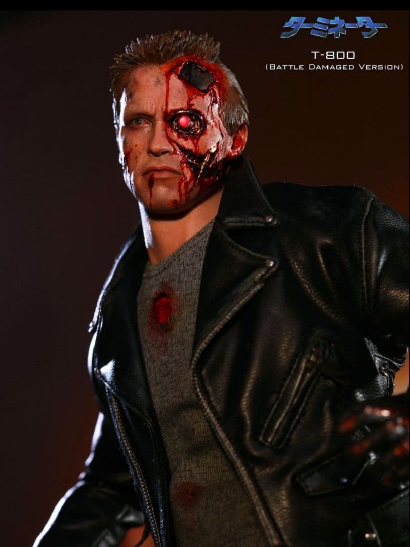HOTToys.[( T-800)バトルダメージ 版 1/6]