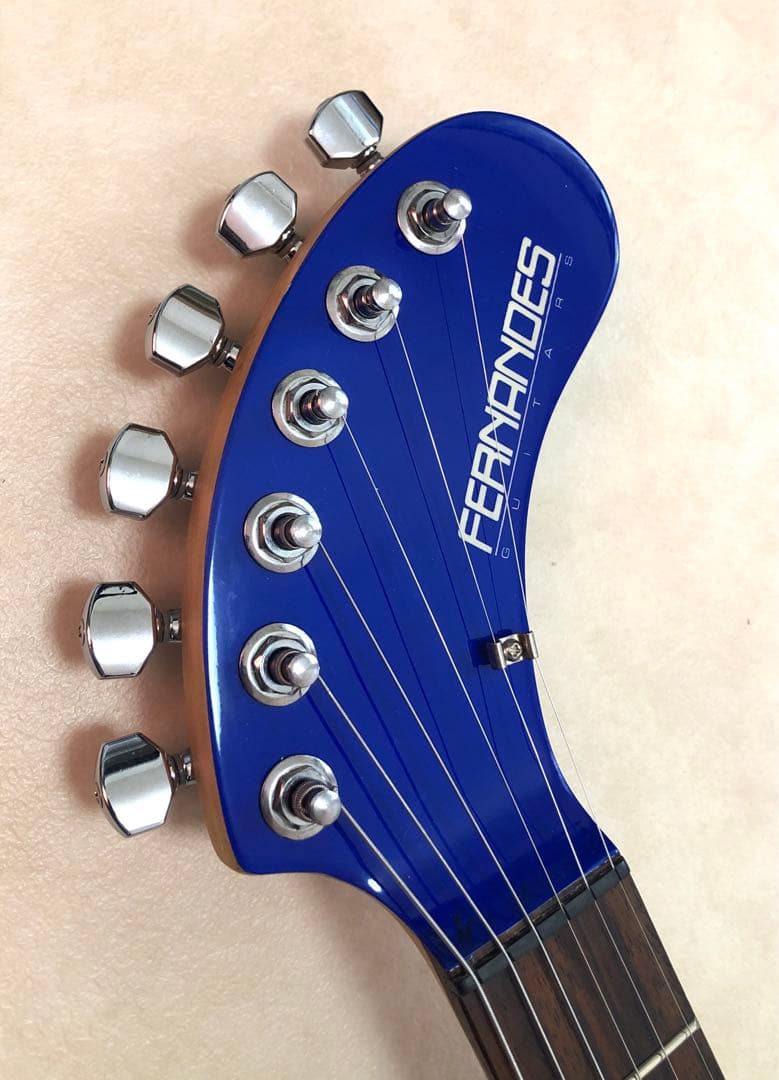 【美品】ZO-3 ブルー アンプ内蔵ミニギター ヘッドフォン端子付 ぞうさん