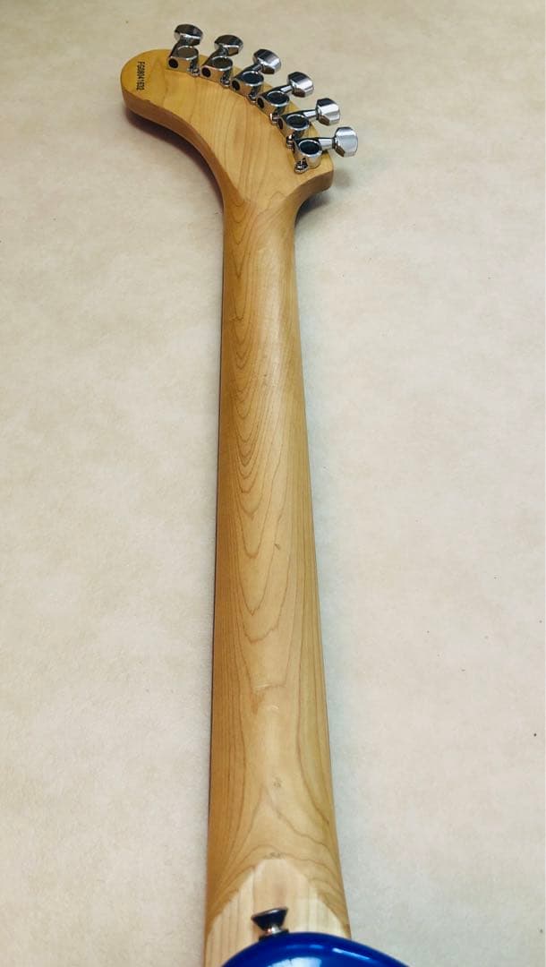 【美品】ZO-3 ブルー アンプ内蔵ミニギター ヘッドフォン端子付 ぞうさん