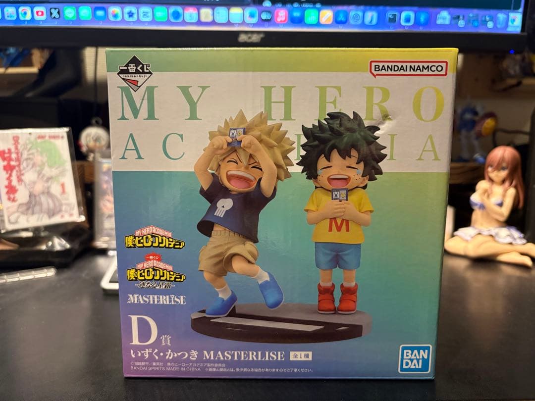 ヒ*ロ様 一番くじ　僕のヒーローアカデミア　連なる星霜 D賞　いずく・かつき