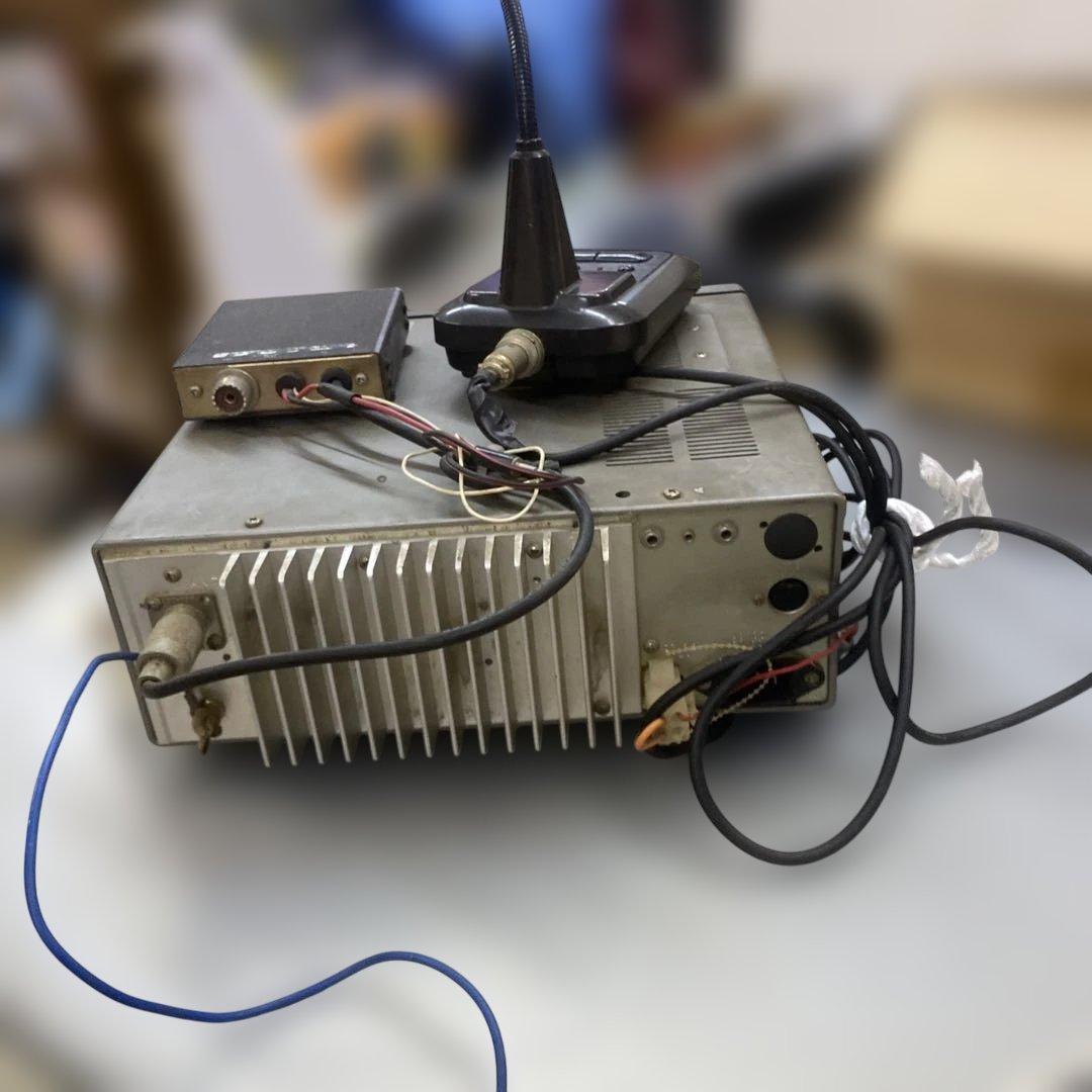 O KENWOOD 無線機　アドニスマイク　Daiwa受信機アンプ　セット