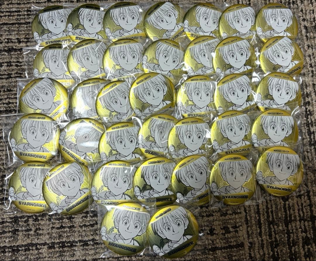 ハンターハンター シャルナーク デコレクション缶バッジ デコレ缶