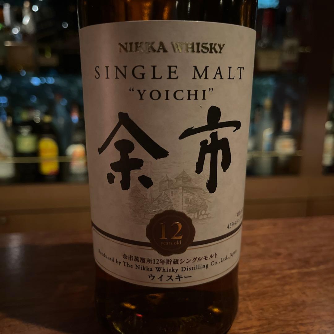 NIKKA シングルモルト 余市 12年 700ml