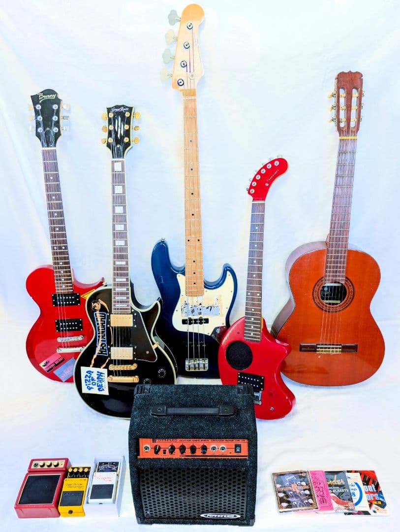 ギター フェルナンデス グラスルーツ バーニー ブライアン バイ バッカス 鈴木