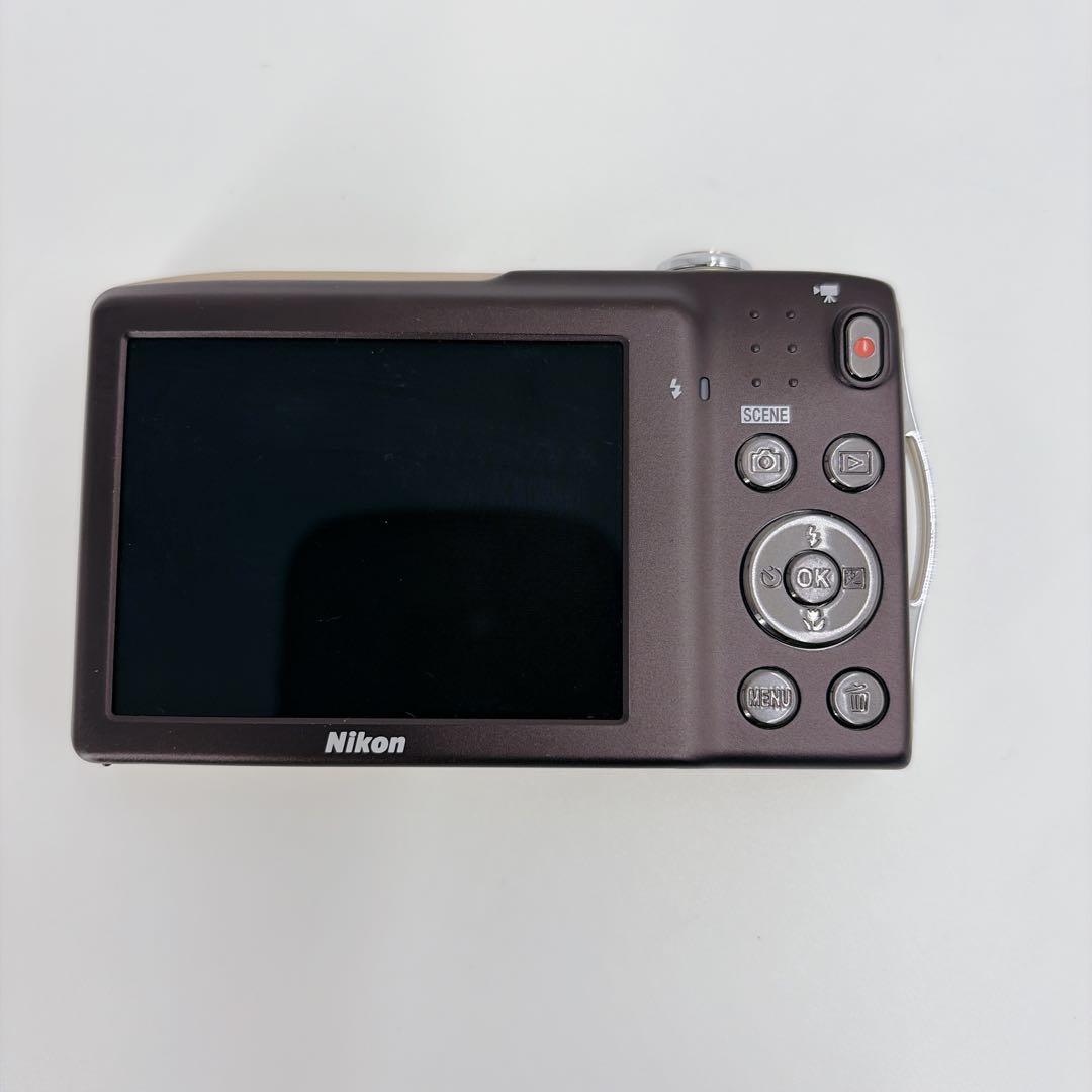 【美品・付属品有り】NICON COOIPIX S3300 ゴールド 870