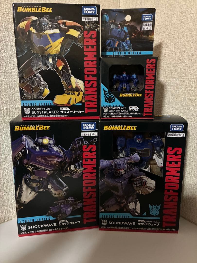 トランスフォーマー スタジオシリーズ 4体まとめ売り
