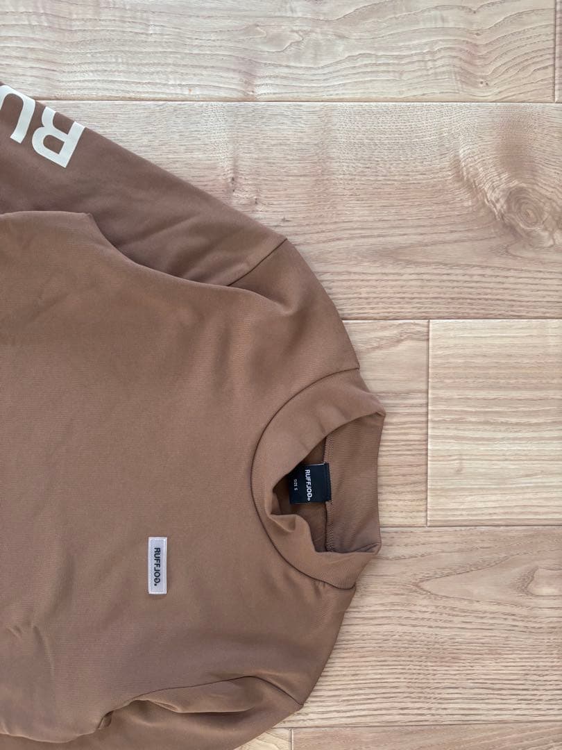 ラフロッグ　微起毛モックネックシャツ