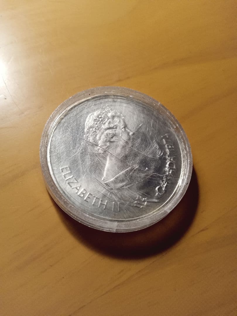 1976年 モントリオール五輪 記念銀貨アスリートシリーズ 5ドル 銀0.925