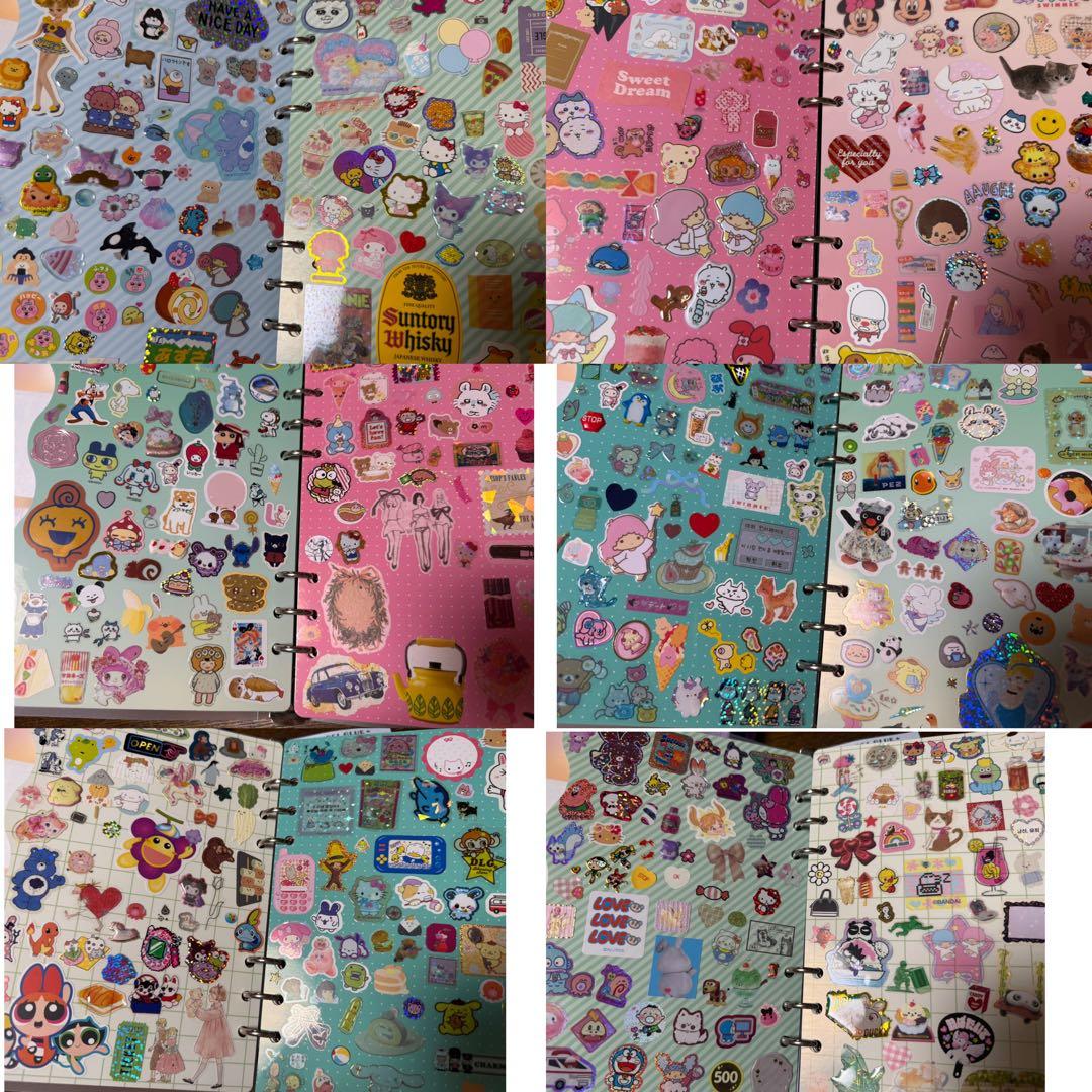 シール帳完成品2冊 平シール