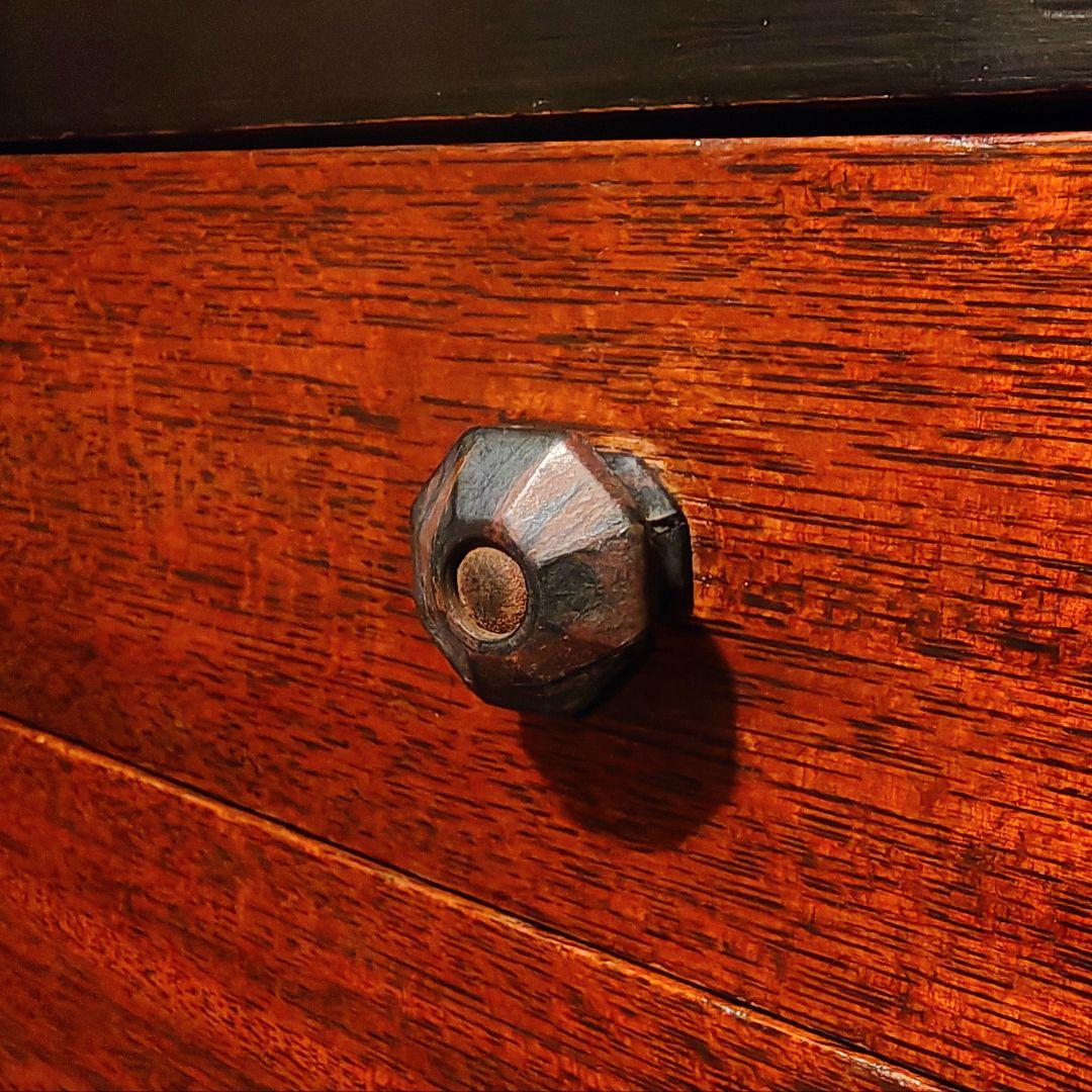 小引き出し5杯　小抽斗　昭和レトロ　木箱　古家具