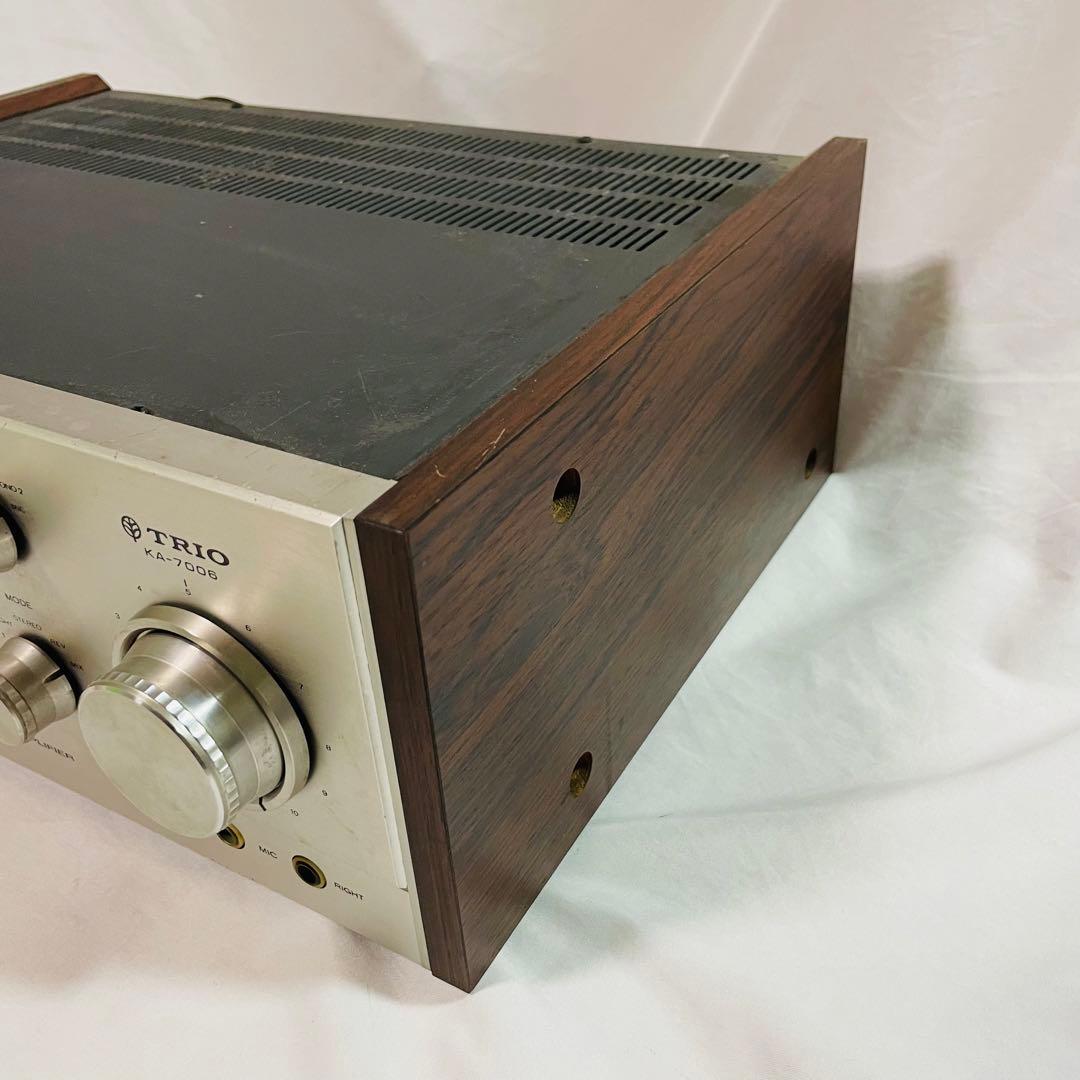 TRIO KA-7006 トリオ　プリメインアンプ　通電確認　元箱付き　現状品