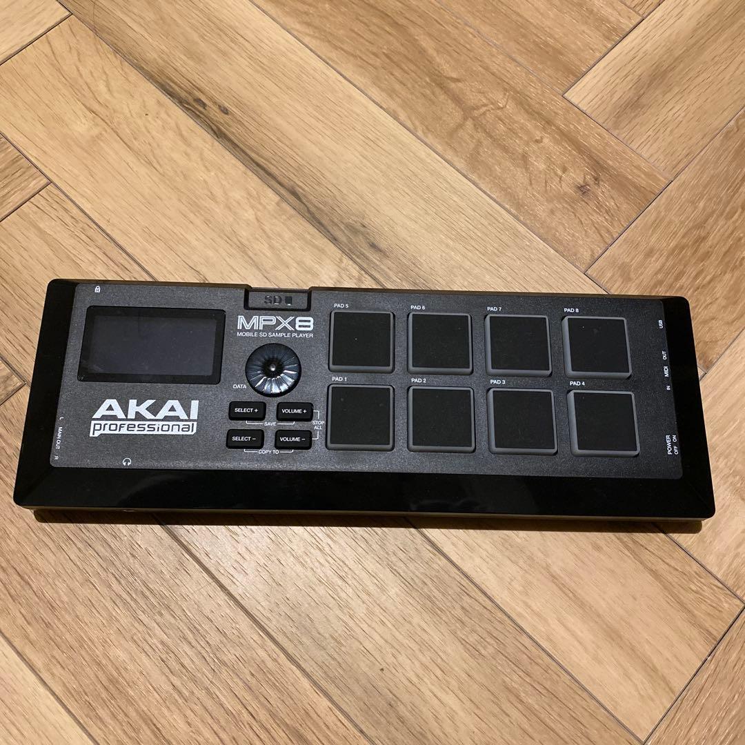 AKAI MPX8 MIDIパッド 本体　箱付き