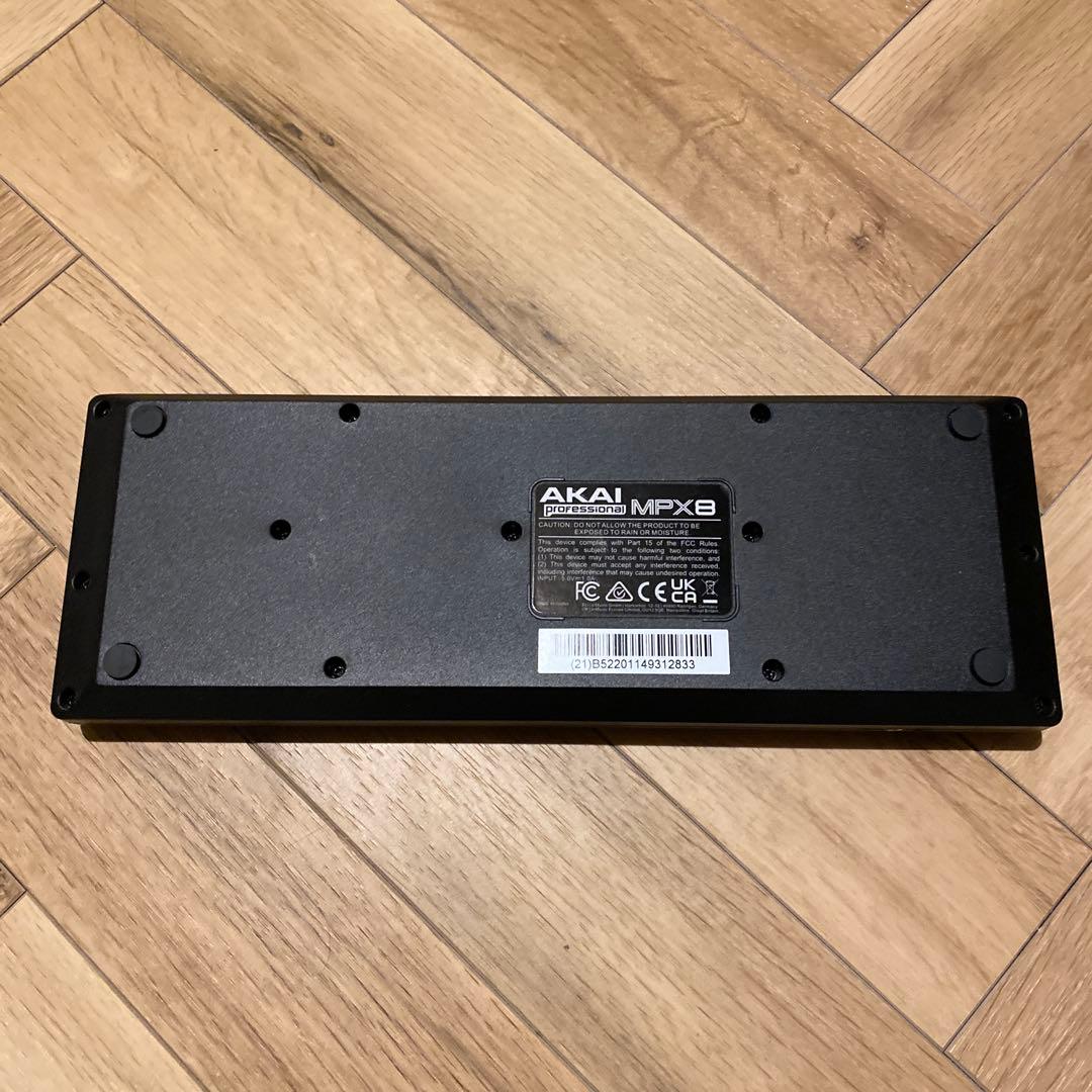 AKAI MPX8 MIDIパッド 本体　箱付き