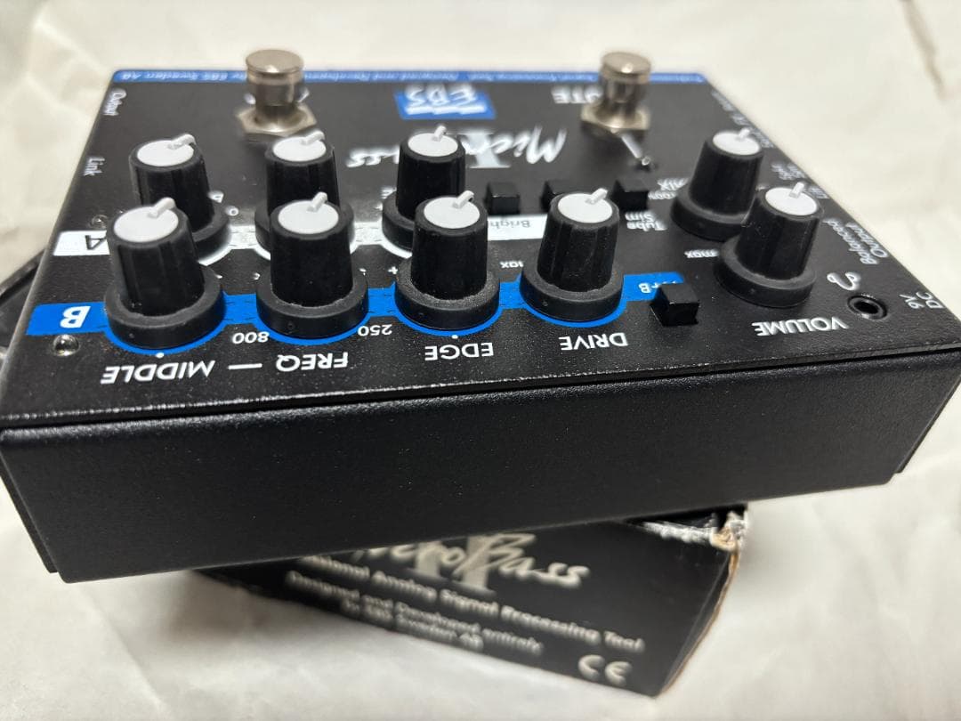 【名機】EBS Micro Bass II ベース用プリアンプ/DI 動作良好