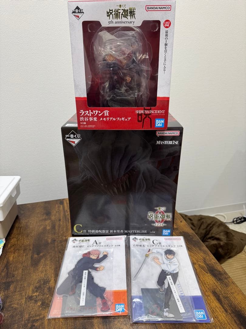 一番くじ 劇場版呪術廻戦０C賞 祈本里香 ５周年ラストワン フィギュア セット