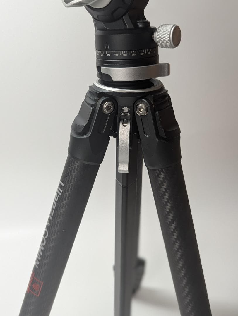 【新品同様品】Ulanzi ZERO V ビデオ用カーボントラベル三脚