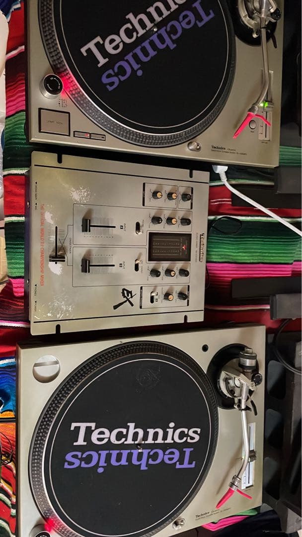 【動作確認済】Technics SL-1200MK5x2, SH-EX1200他