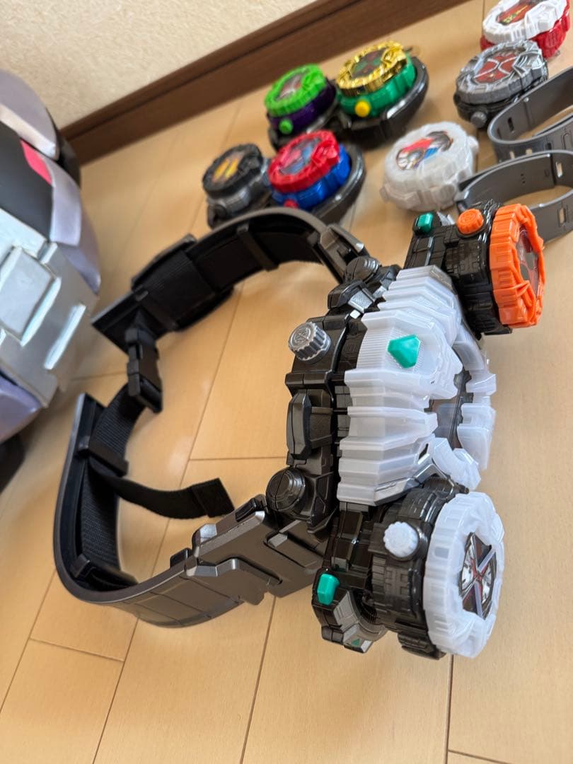 まさ★ 仮面ライダー アトラク マスク 甲冑 ベルト コスプレ セット