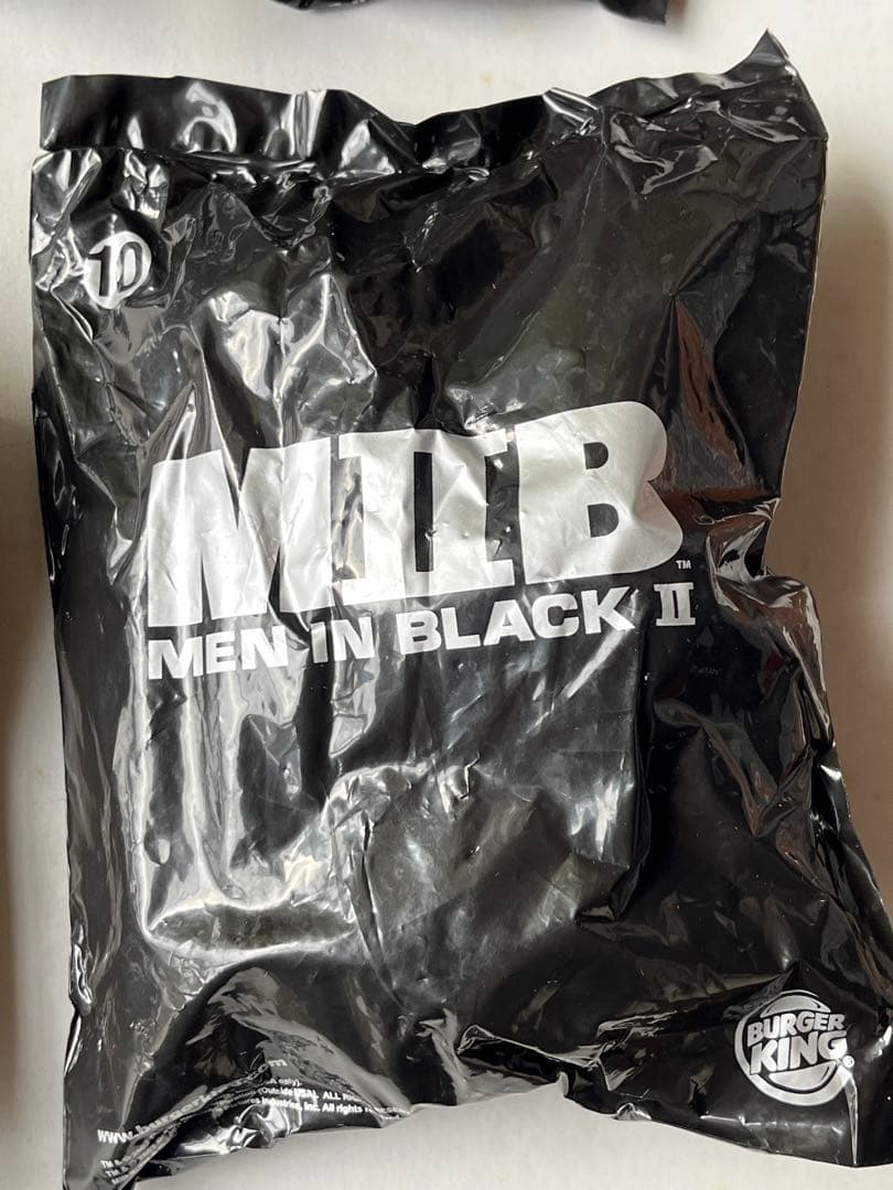 バーガーキング　米国　ミールトイ2002年　メン・イン・ブラック2全10個セット