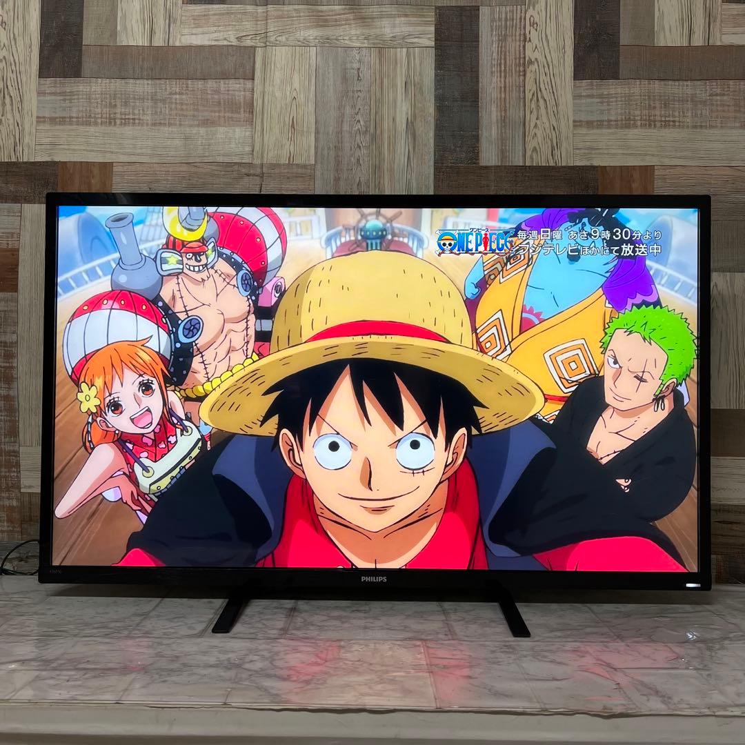 即日受渡❣️全国送料込フィリップス4K 4画面出力43型モニター 臨場サラウンド