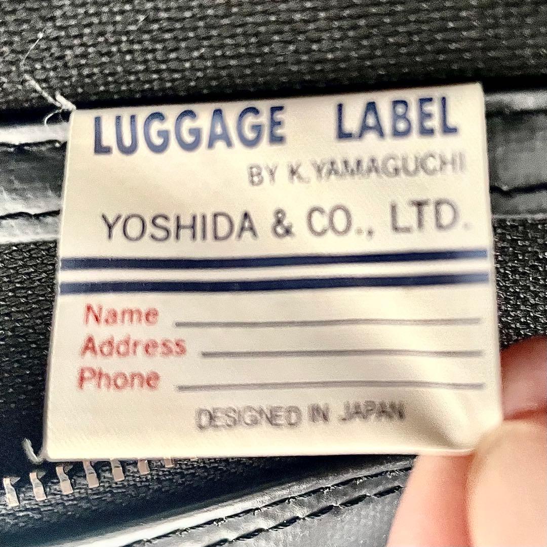 LUGGAGE LABEL LINER 赤バッテン 山口タグ 2wayバッグ