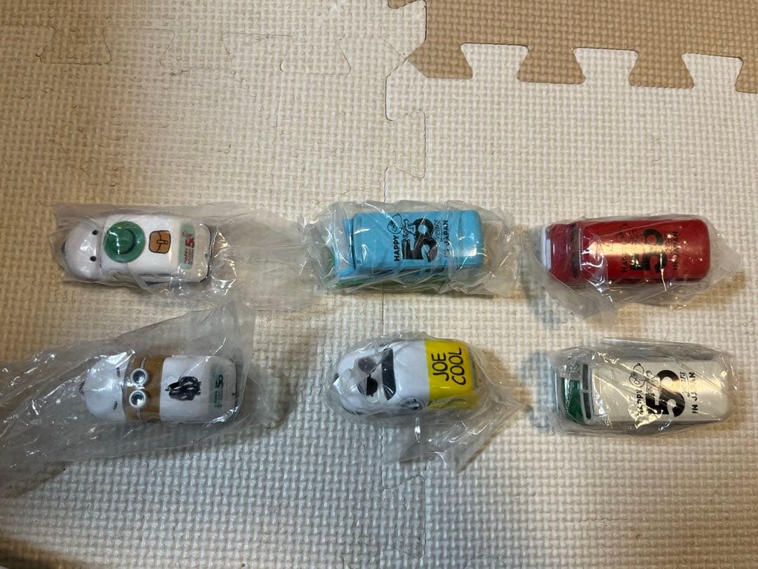 スヌーピー日本上陸50周年記念　ドリームトミカコレクション　コンプリート6台