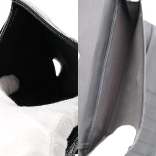 CHANEL シャネル マトラッセ ラムスキン ココマーク 三つ折り長財布