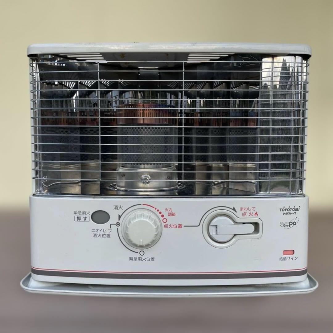 トヨトミ 電池レス石油ストーブ (電池レス点火/コンクリート11畳/木造8畳)