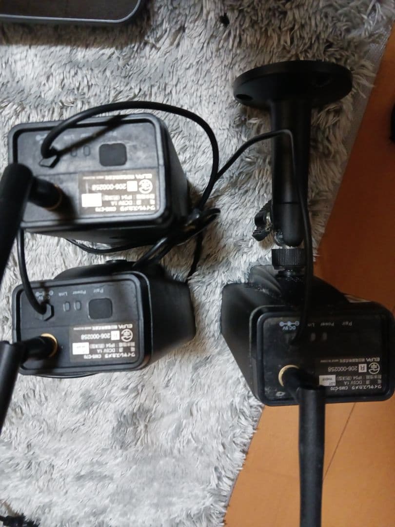 ELPA　防犯カメラ　ワイヤレス3台セット！ 格安！