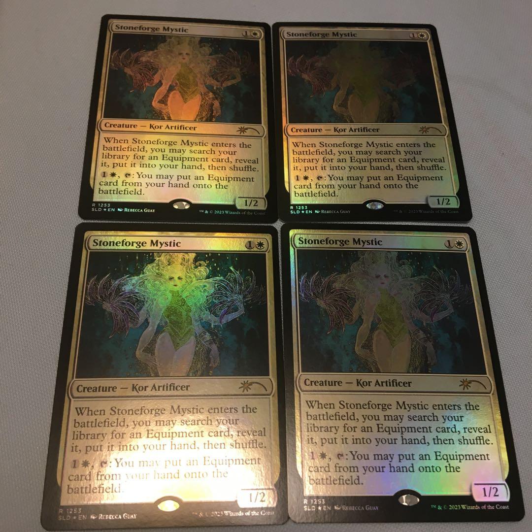 mtg secretlair foil 4枚セット　石鍛冶の神秘家