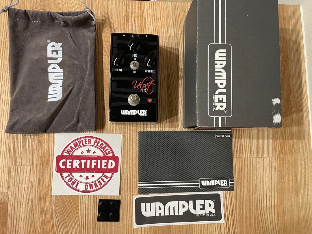 ギター WAMPLER Velvet FUZZ