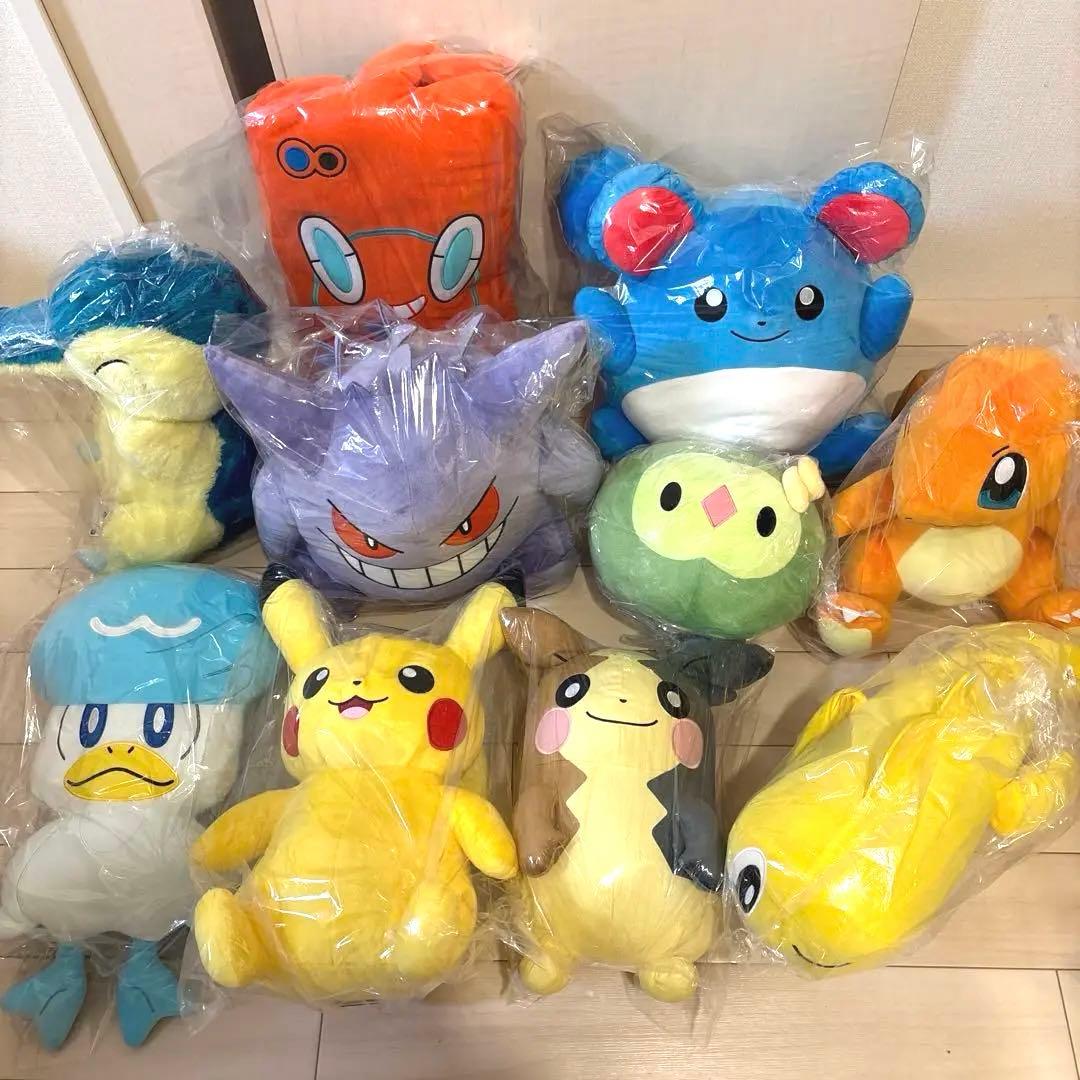 新品⭐︎ポケットモンスター　 めちゃもふぐっとぬいぐるみ　10点　まとめ売り　A