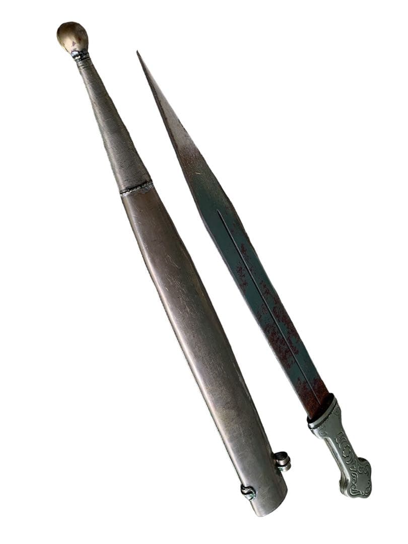 中央アジアの短剣　装飾用　46cm