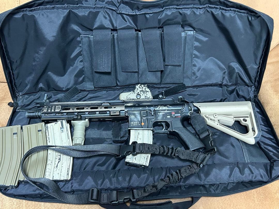 東京マルイ HK416D 次世代電動ガン 多弾マガジン×4 ドットサイト付属