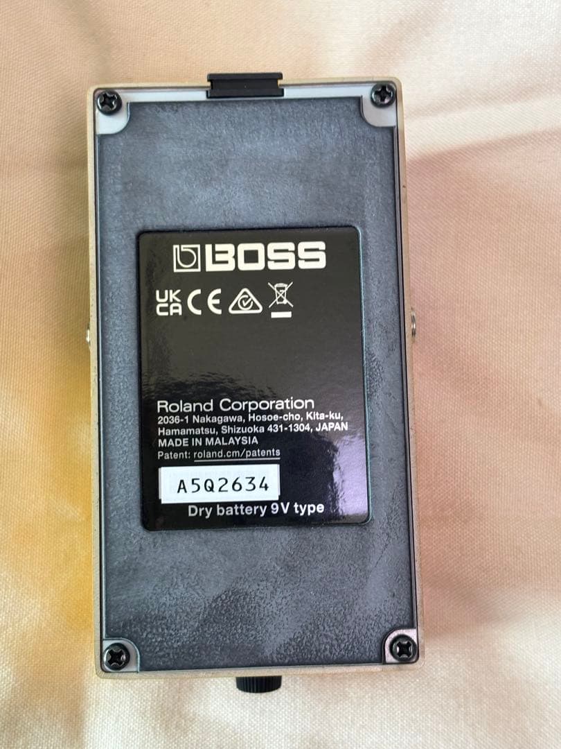 BOSS OS-2 オーバードライブディストーション/五十棲セッティング