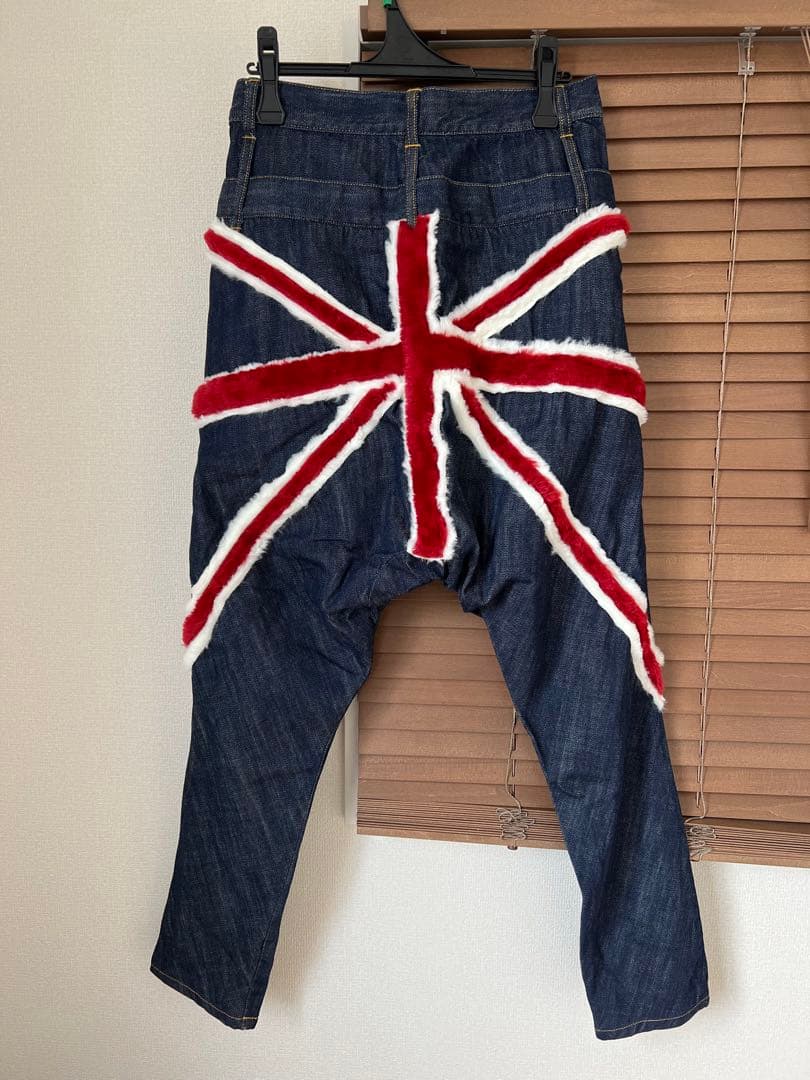 Candy Stripperデニムパンツ　サルエルパンツ