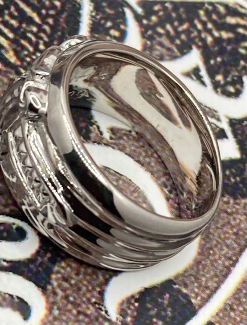 クロムハーツ ダガーリング 16号 SV925 Ptコーティング