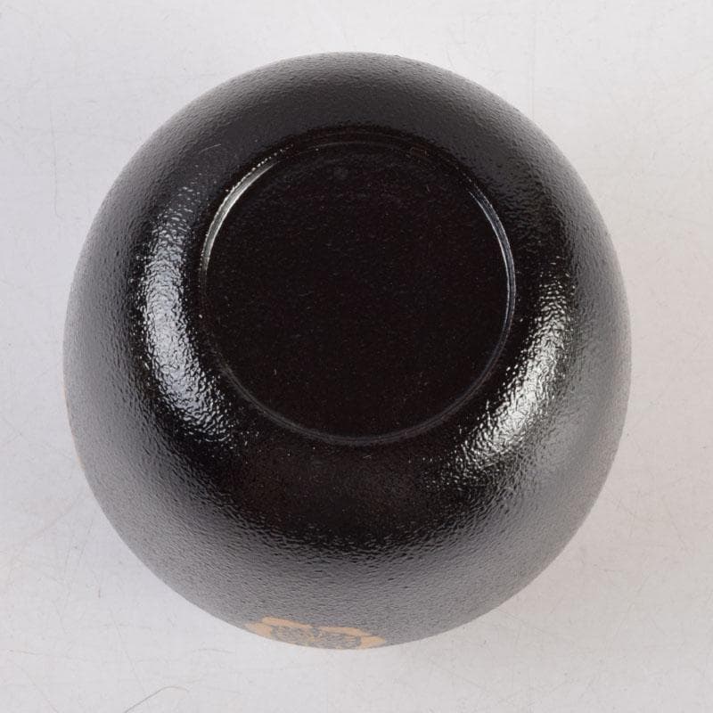 茶道具　山中塗　坂田峰俊作　たたき塗　こぼれ梅　中棗　共箱　V　8865