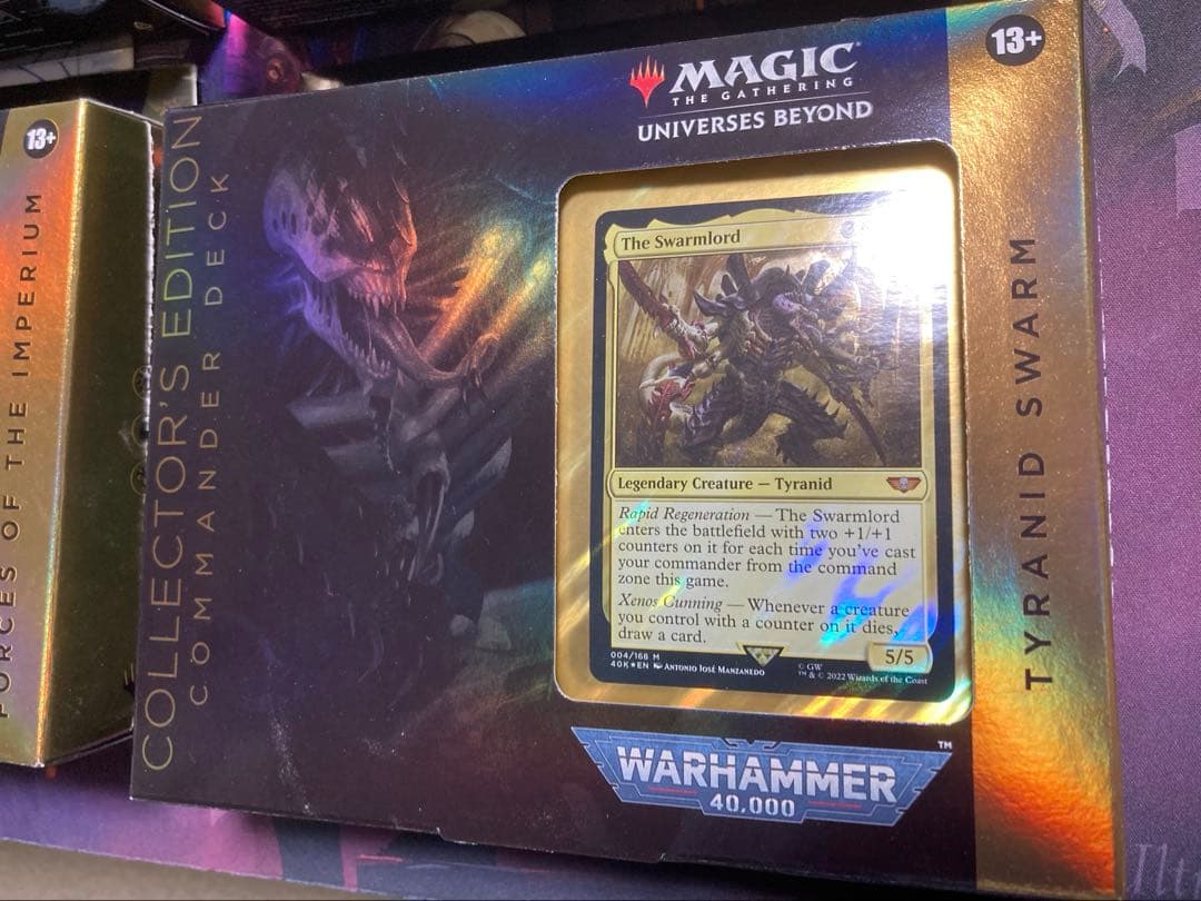 MTG コレクターズエディション 統率者デッキ ウォーハンマー 英語版 4種