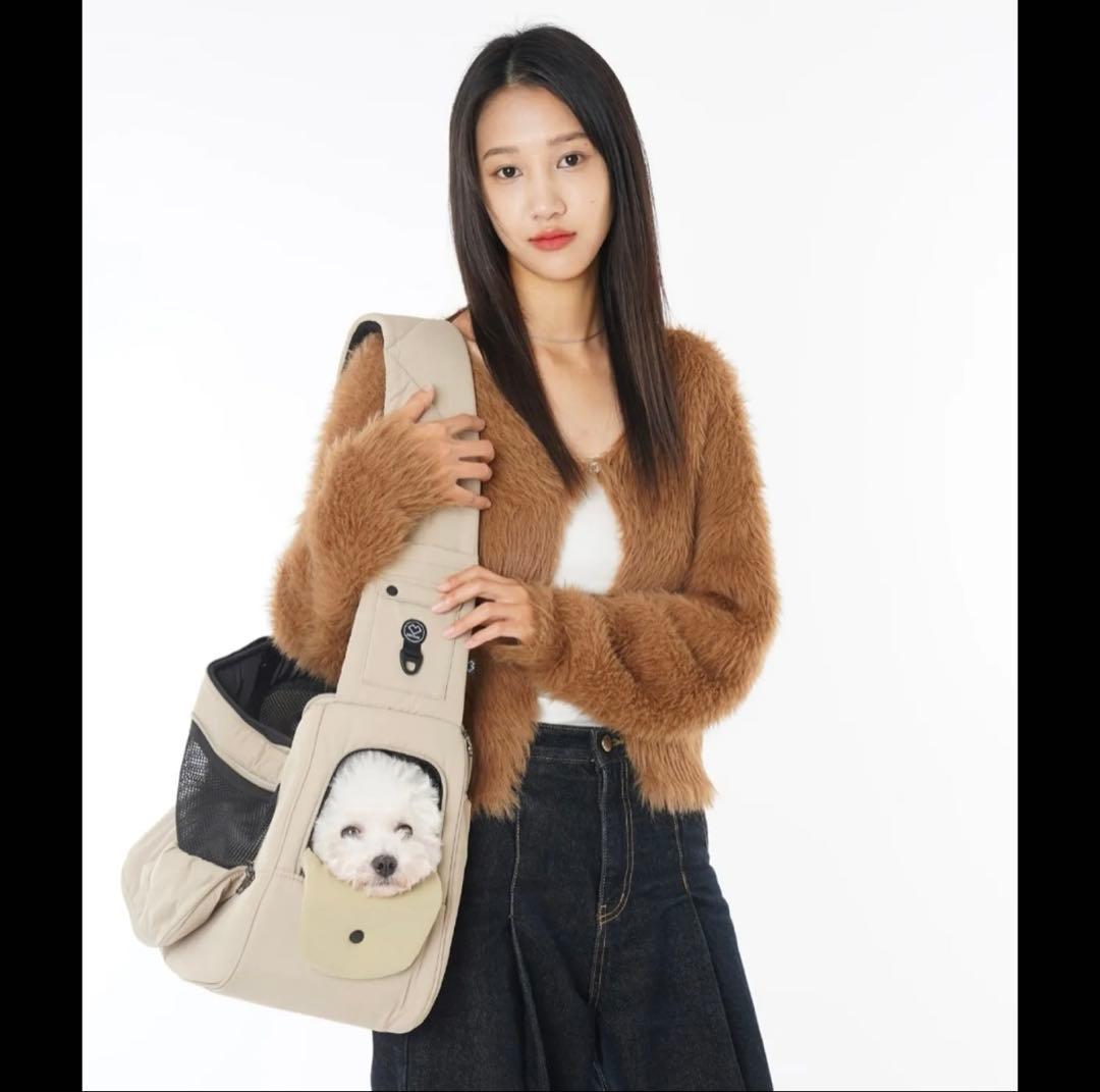 お値下げ！SSOOOK SLINGBAG(バッグ右）タグ付き　ベージュ L右