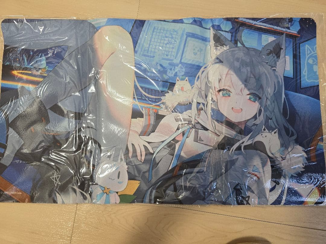 白上フブキ 活動4周年記念　ラバーマット スリーブ デッキケース セット