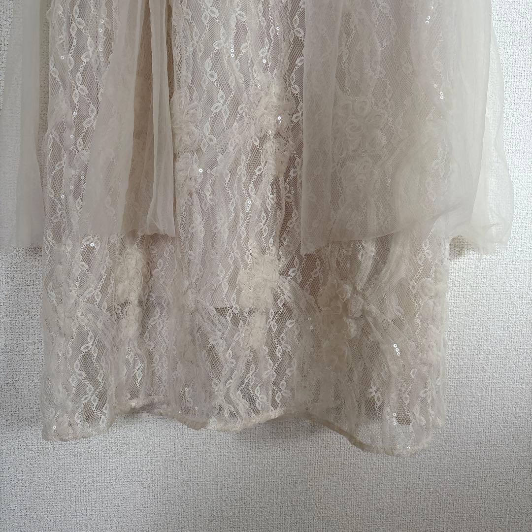 Dorry Doll リボン×スパンコールドレス