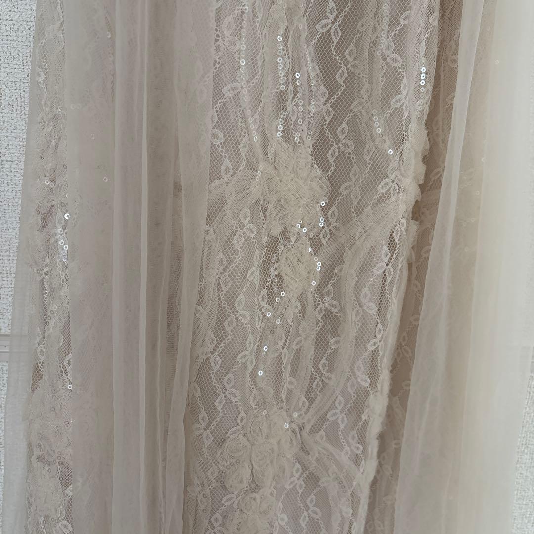 Dorry Doll リボン×スパンコールドレス