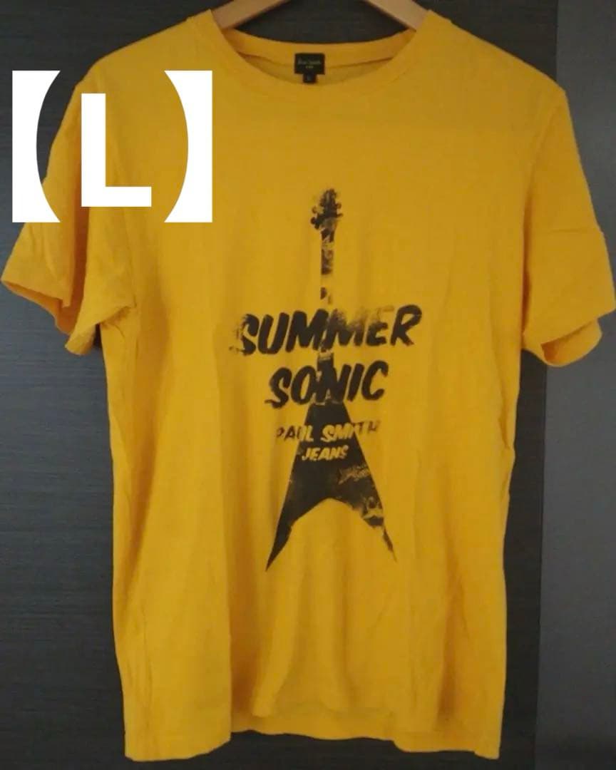 非売品!2011·サマーソニック·スタッフTシャツ　イエロー　L