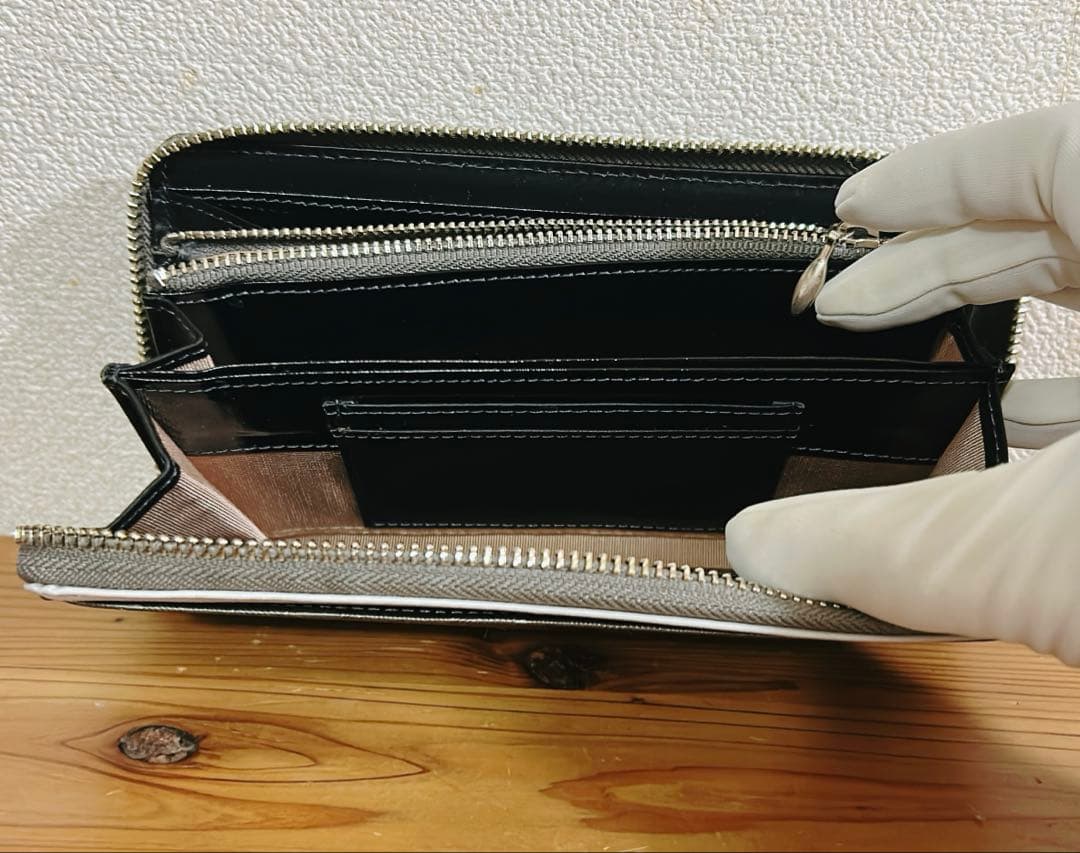 財布職人さん手造り　本格革財布　オリジナル　ボストンテリア