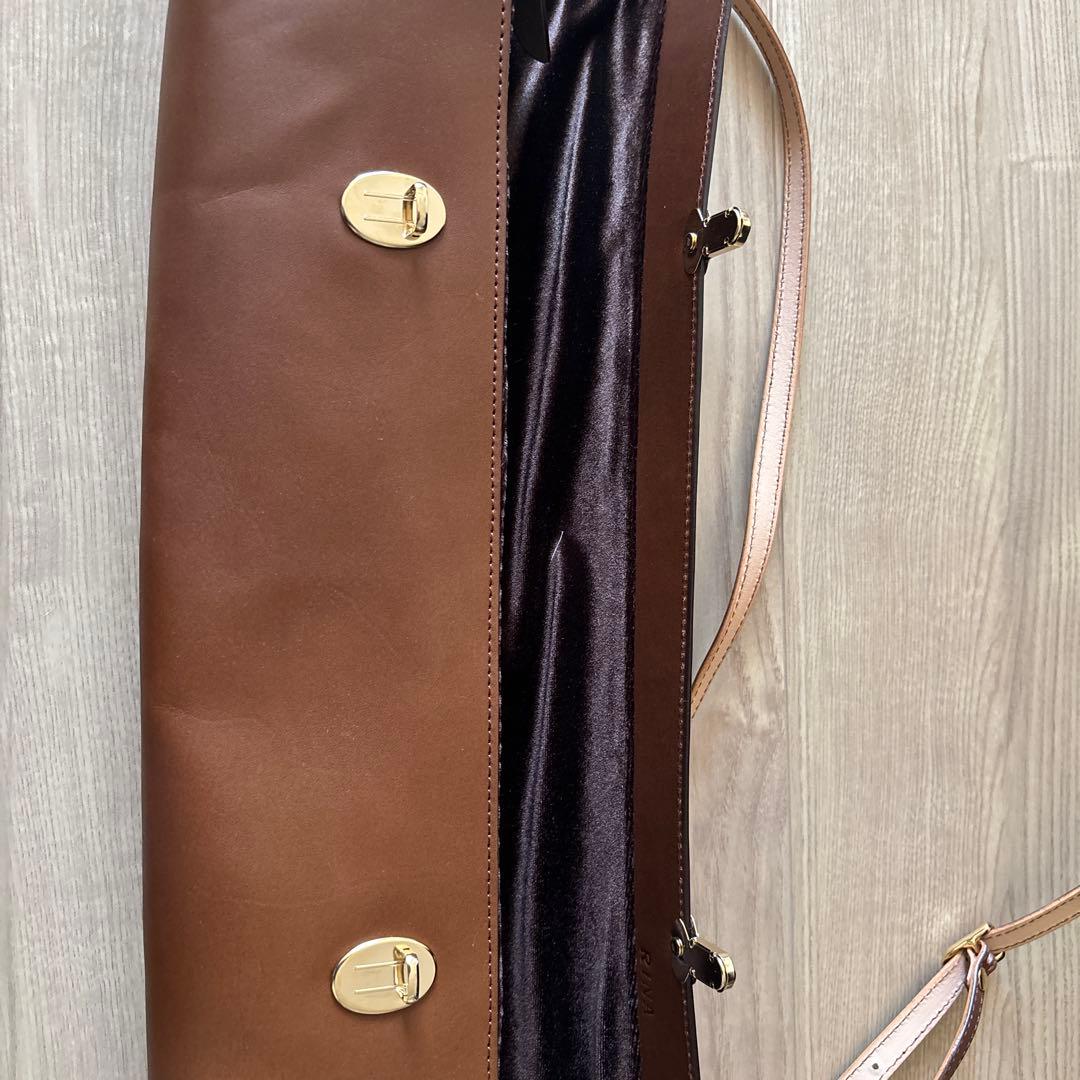 新品未使用 高級牛革製オリジナルケースカバーC・H管用（ダークブラウン）