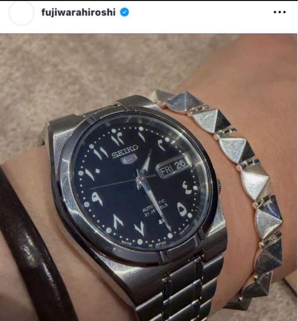 断*】様 80s レア　SEIKO セイコー5 SNK063J5 正常動作　アラ