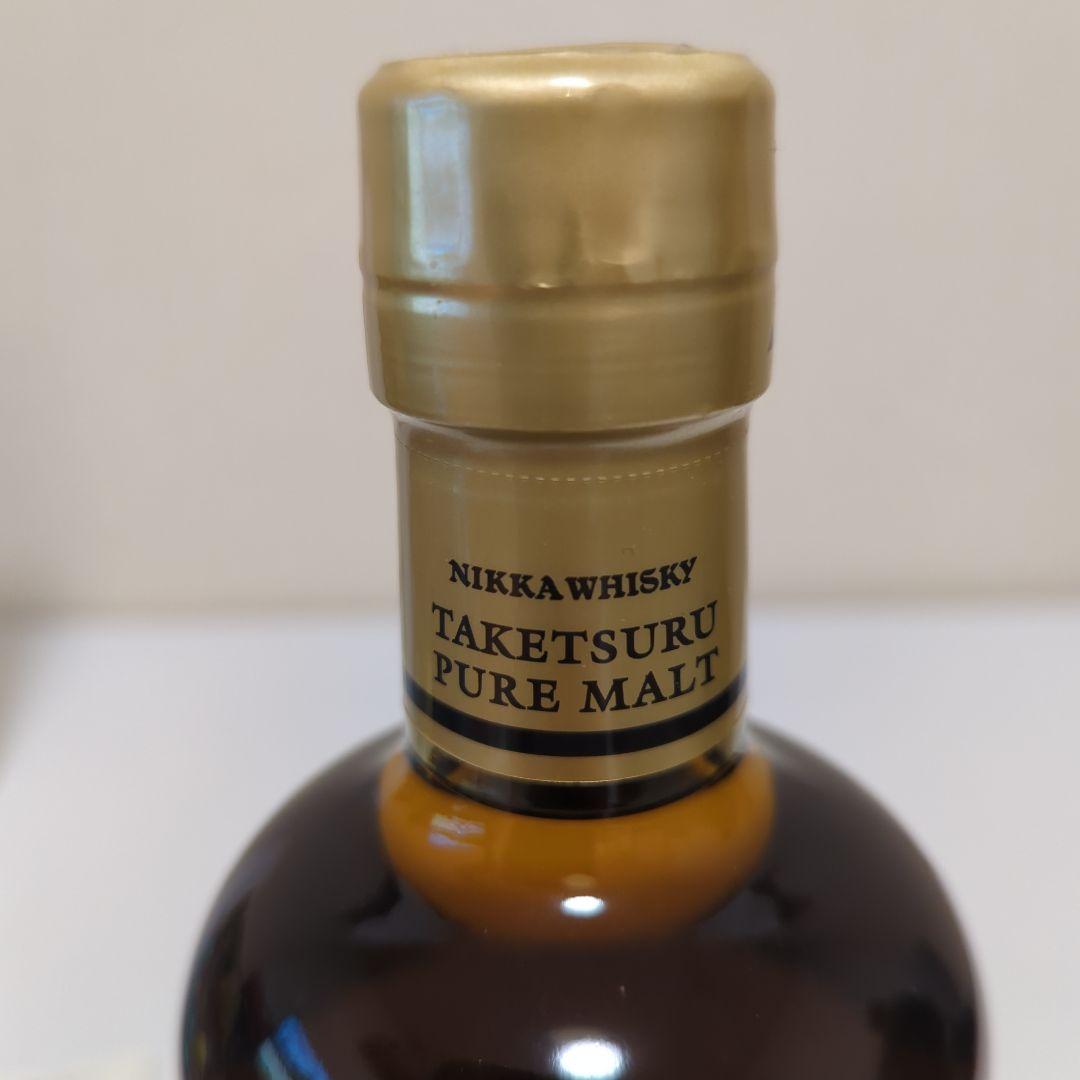 未開栓 竹鶴ピュアモルト 旧ラベル ニッカウイスキー 700ml