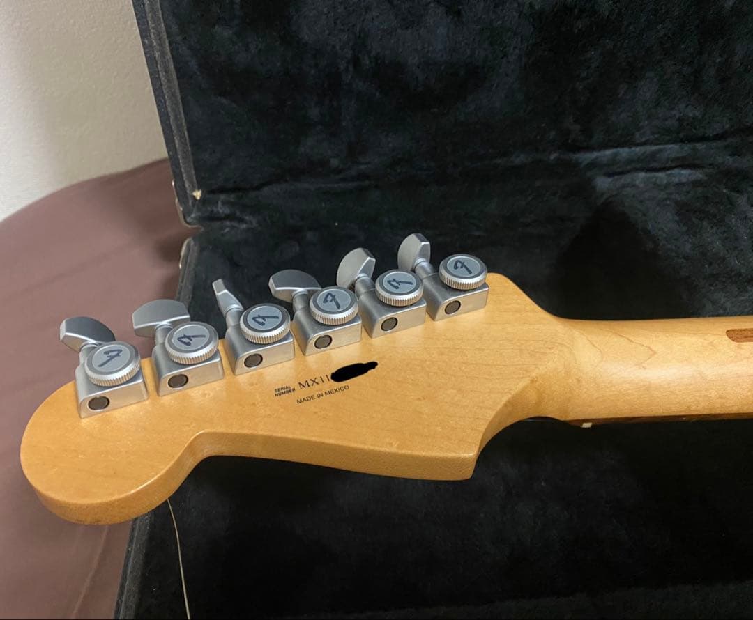 【最終値下げ】Fender Stratocaster Mexico ロックペグ